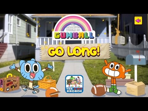 The Amazing World of Gumball: Go Long! - Darwin Has A Torpedo Arm (Cartoon Network Games) Video