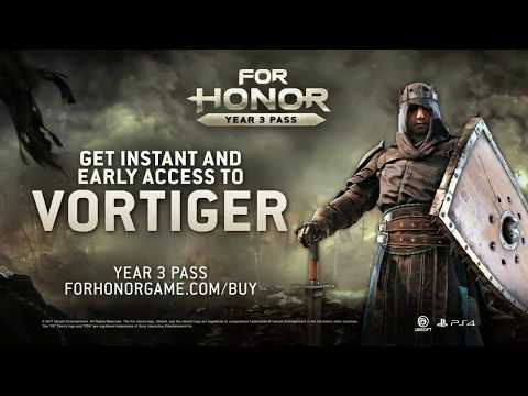 For Honor   Year 3 Season 1  Vortiger Gameplay Trailer   PS4