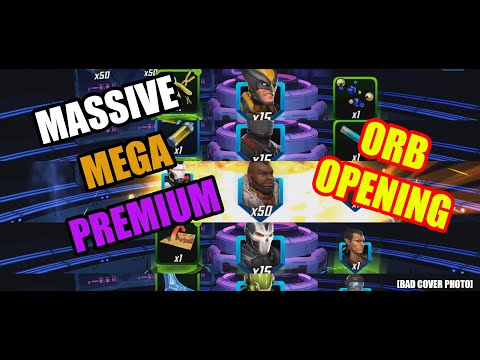 7star-bad Mega orb, Premium & Red Star Orb Opening - ORBSANITY - Marvel Strike Force