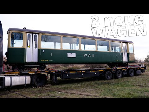 Neue Wagen für die Museumsfeldbahn Leipzig Lindenau
