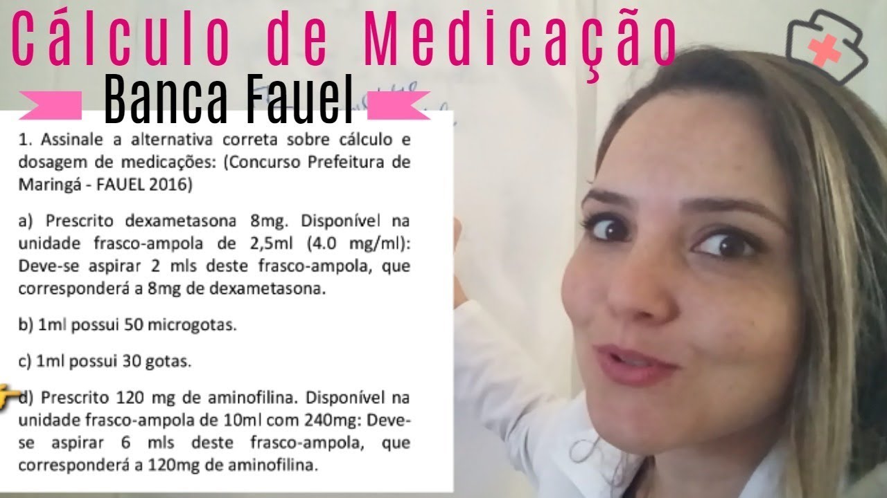 Como transformar ML em GOTAS? - Cálculo de Medicação