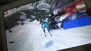 preview picture of video 'galaxy tab 3: jogo ski challenge 14'