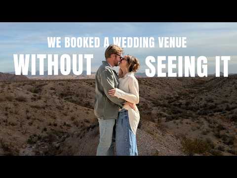 we booked a wedding venue without seeing it!!