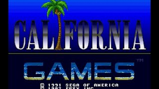 Mega Drive Longplay [301] California Games
