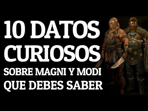 10 DATOS CURIOSOS sobre MAGNI Y MODI (hijos de Thor) que DEBES SABER - GOD OF WAR 🔥