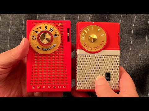 WOW! 1958 USA-made transistor radio EMERSON 999 'Champion' Regency TR-1 Sony TR-63