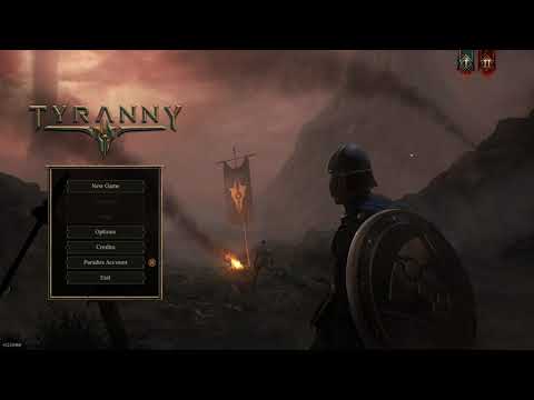 Tyranny Main Menu