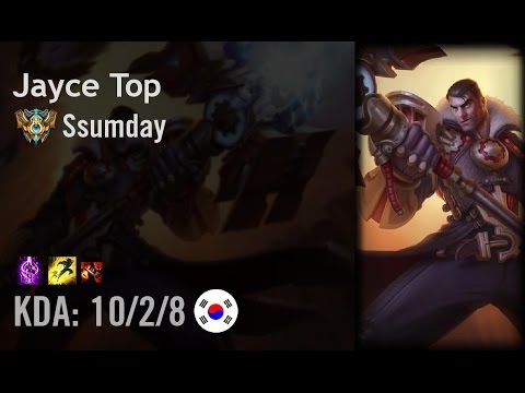 Jayce Top vs Gangplank - Ssumday - KR Challenger Path 6.5