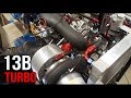 Mazda Rotary 13B Turbo Engine Dyno FullBOOST