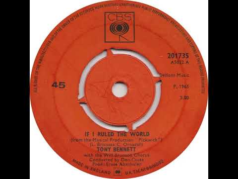 UK New Entry 1965 (120) Tony Bennett - If I Ruled The World