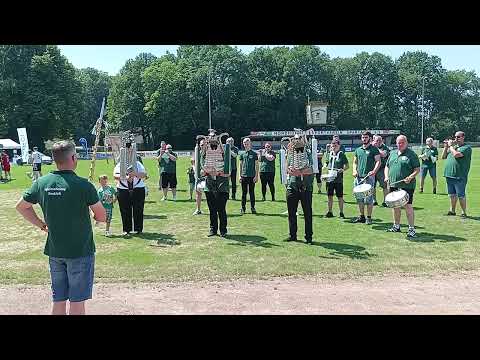 Spielmannszug Bookholt beim Sommerfest" Sparta" Nordhorn