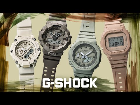 Casio G-Shock DW-5600NC-5DR Natures Color Series Digital Dial Brown Resin Band-1