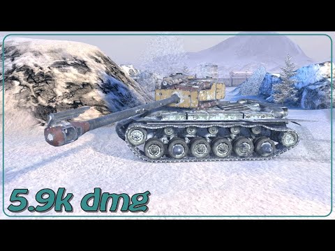 Fixer • 6 frags • 5.9k dmg • WoT Blitz