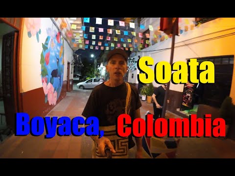 THE CANYON-SIDE TOWN OF SOATA IN BOYACA, COLOMBIA. LET'S CHECK IT OUT!