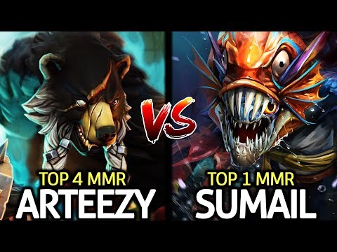 OG.SUMAIL Vs EG.ARTEEZY Epic Battle Top Carry in Ranked 7.24 Dota 2