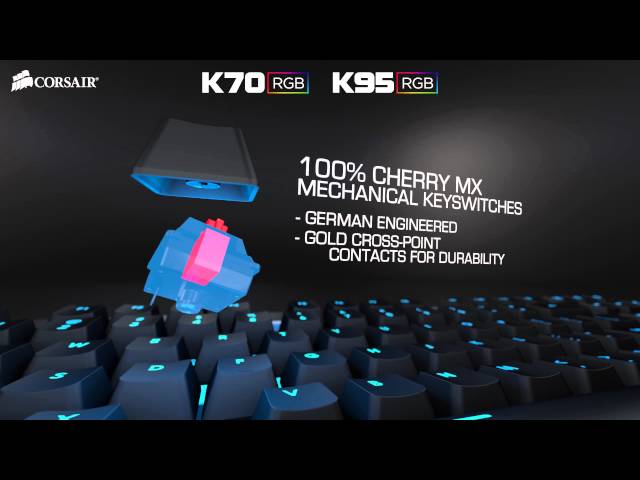 Video Teaser für Introducing the Corsair K70 RGB and K95 RGB