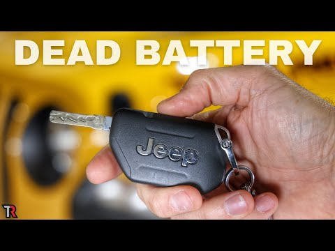 How to Start a Jeep Wrangler with a Dead Key Fob & Replace the Battery