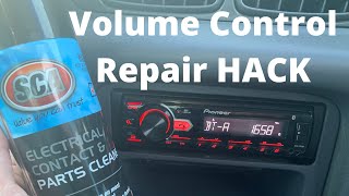 Fixing a Stuttering Volume Control - SCA - Super Cheap Auto Electrical Contact and Parts Cleaner