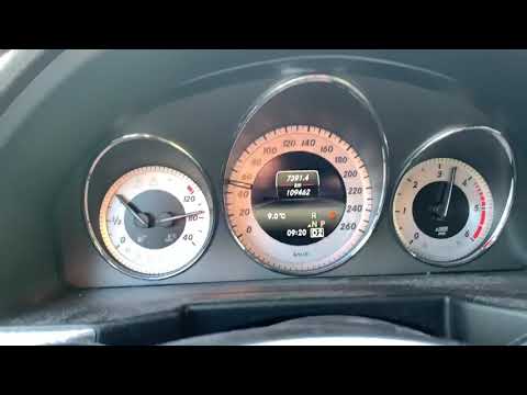 Mercedes-Benz GLK 220 CDI (170 Hp) Acceleration test 0-100 kmh