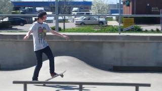 Brandon skateboarding in Kentucky 2010 #2