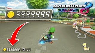GET UNLIMITED COINS in Mario Kart 8 Deluxe!! AUTOMATIC Coin Farming on Nintendo Switch!!