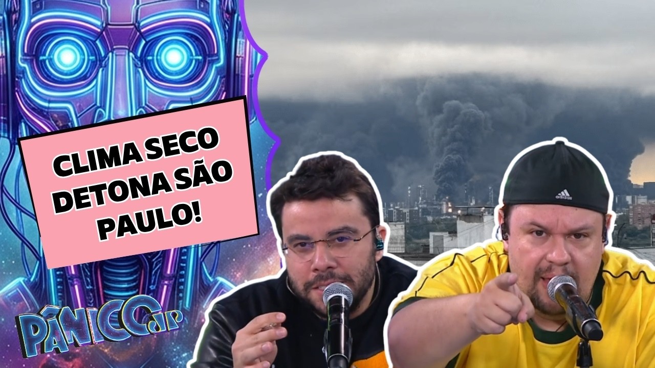 REVOLTA EM SÃO PAULO? DATENA GORDÃO PERDE O CONTROLE COM POLUIÇÃO E RECLAMA DO TP NO PÂNICO!