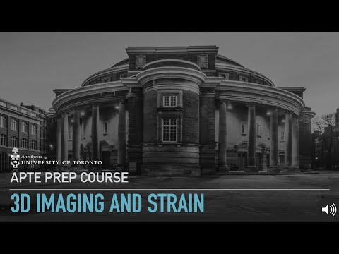 TGH APTE - 3D Imaging and Strain, Dr. Jacobo Moreno