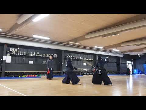 Kendo SM 2018 Björkegård [R] - Strandell [W] (Part 1/2)