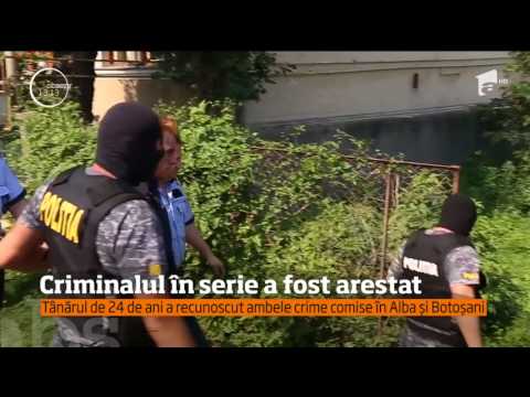 The serial killer has been arrested.