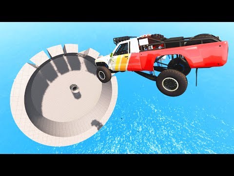 BeamNG DRIVE - Impossible Car Stunts #10 | CrashTherapy