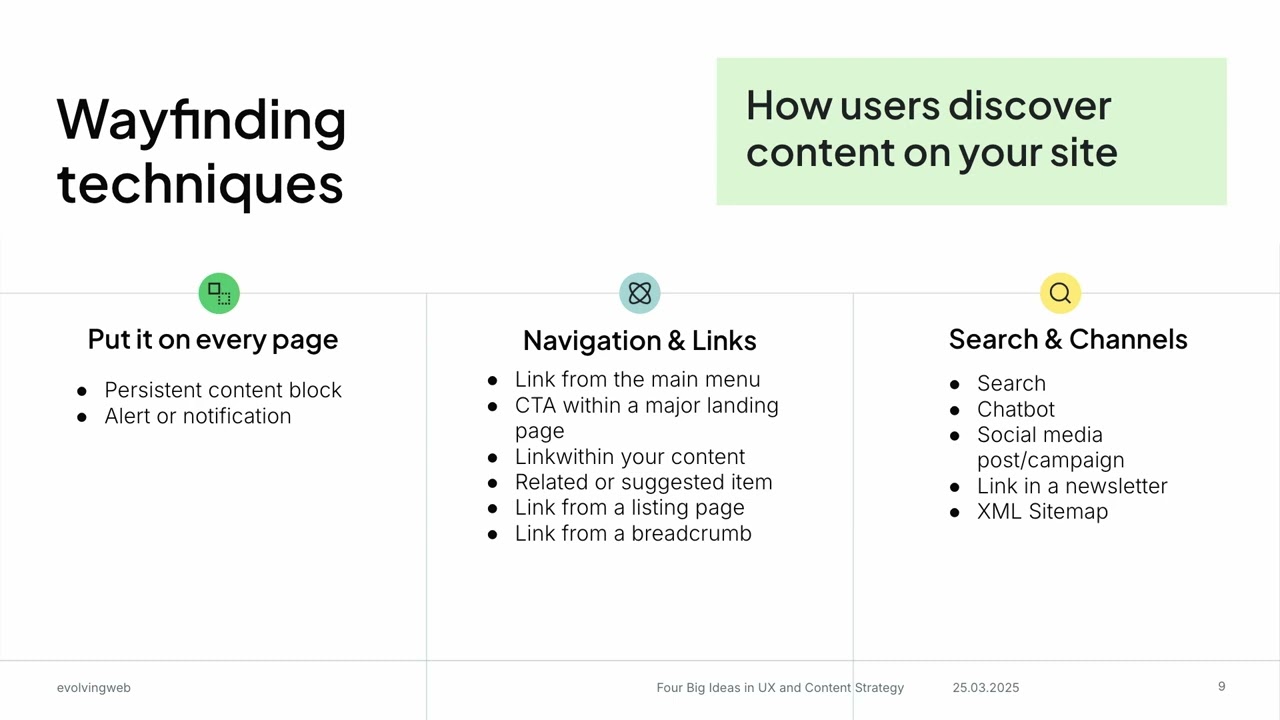 4 Big Ideas in UX and Content Strategy | DrupalCon Atlanta 2025