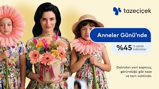 En Taze Anneler Günü Çiçekleri Taze Çiçek'te! (%45'e Varan İndirim)