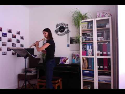 Astor Piazzolla - Tango Etude no 4 (for flute solo)