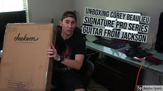 Video thumbnail for Unboxing Corey Beaulieu Signature Pro Series Guitar from Jackson by McChurch 118