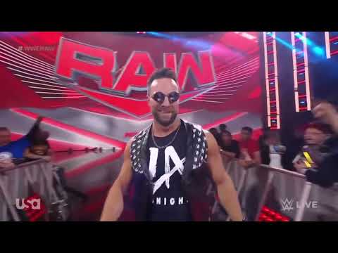 LA Knight attacks The Miz   WWE RAW 8 21 2023