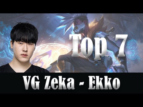 VG Zeka (Ekko mid) Top Plays - Vici Gaming vs Dominus Gaming, LPL 2020 Summer Week 9 Highlights