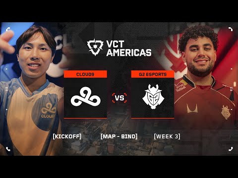 C9 vs. G2 - VCT Americas Kickoff - W3D3 - Map 2