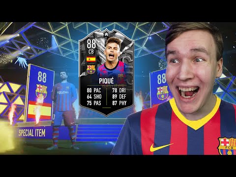 SAIN 88 RATED SHOWDOWN PIQUEN! - FIFA 22 BARCELONA PARHAAKSI #4