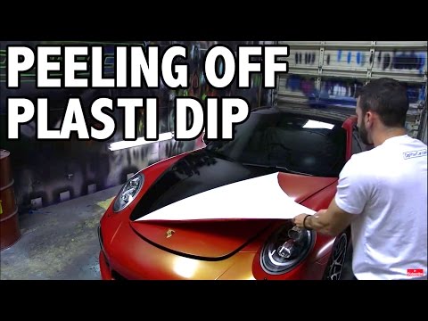 Peeling Plasti Dip Off Your Car - Full Tutorial