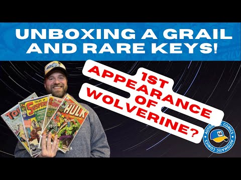 Unboxing a Comic Grail and Rare Keys!