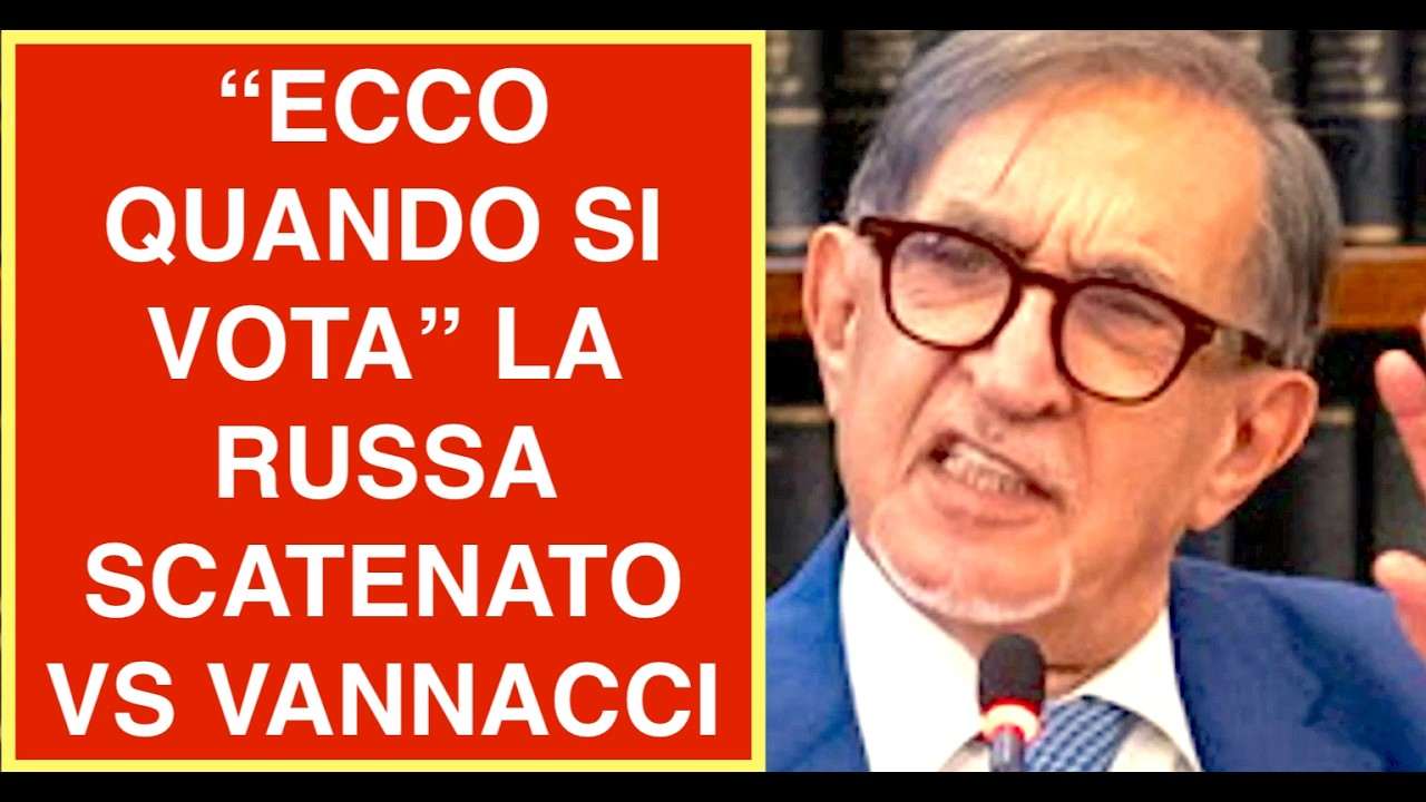 ECCO QUANDO SI VOTA. LA RUSSA SCATENATO VS VANNACCI