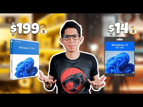 ¿Por que hay licencias de Windows de 14usd? Licencias Windows OEM vs Retail