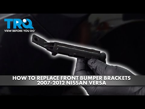 How to Replace Front Bumper Brackets 2007-2012 Nissan Versa