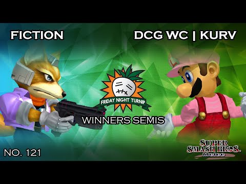 FNT #121 - Fiction (Fox) VS DCG WC | Kurv (Luigi) - SSBM - Winners Semis