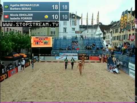 Ágatha e Bárbara S. vs N. Eiholzer e I. Forrer Semifinal Winterthur 2012