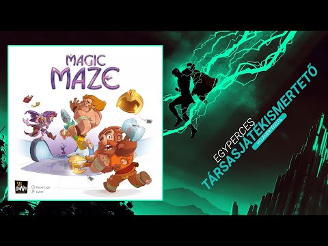 #199. Magic Maze | Egyperces társasjátékismertető - Game-Obscura