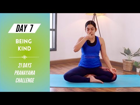 Day 7 | 21 Days Pranayama Challenge | Daily Pranayama with Bharti