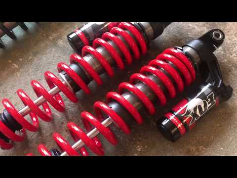 honda pioneer 1000 fox shocks upgrade