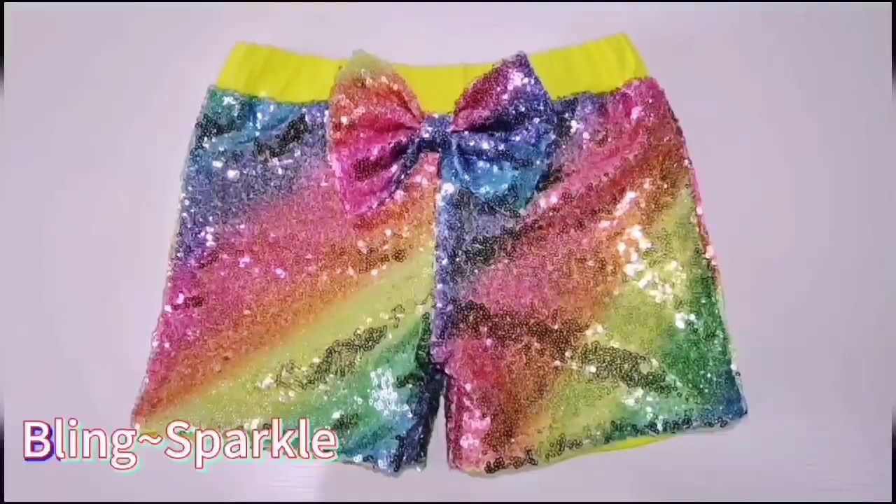 Girls Sequin Shorts