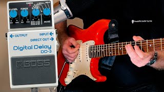 Video thumbnail for How to use a digital delay by coolriffsguitar